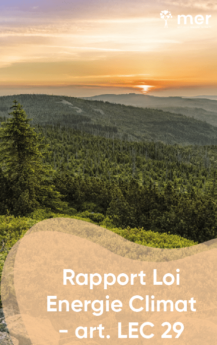 Rapport Loi Energie Climat MER - 2023