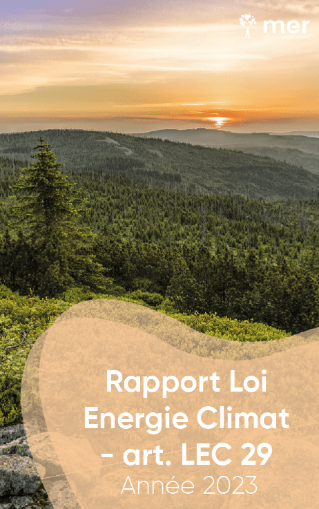 Rapport Loi Energie Climat MER - 2023